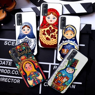 เคสโทรศัพท์มือถือแบบนิ่ม ลายตุ๊กตา Russian matryoshka C173 สําหรับ Vivo Y30 Y50 Y31 Y51 Y53 Y55 Y55s Y69 Y71 Y81 Y81s Y91C Y95 Y93 Y91