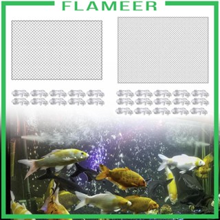 [Flameer] มุ้งตาข่าย ป้องกันกระโดด แบบเปลี่ยน สําหรับตู้ปลา ระเบียง