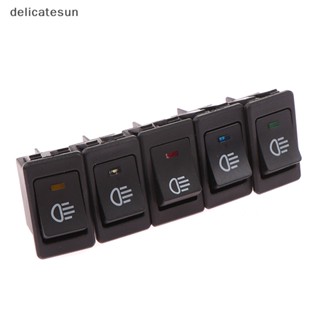 Delicatesun สวิตช์ไฟตัดหมอก LED 12V 35A 4Pin สําหรับรถยนต์ 1 ชิ้น