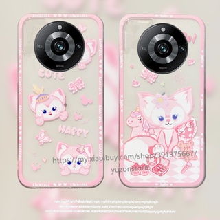 พร้อมส่ง เคสโทรศัพท์มือถือนิ่ม กันหล่น ปิดด้านหลัง ลายการ์ตูน สําหรับ Realme 11 Pro Pro+ 10T 10 Pro Pro+ 4G 5G เคส Phone Case