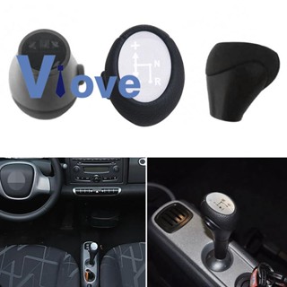 ลูกบิดเกียร์อัตโนมัติ สีเงิน สําหรับ Smart Fortwo 450 451 1998-2014 Smart Roadster 452 2003-2006