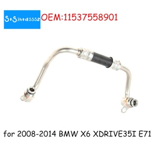 1 ชิ้น 11537558901 อะไหล่ท่อเทอร์โบชาร์จเจอร์หล่อเย็น แบบเปลี่ยน สําหรับ BMW E89 E90 E93 335I 335Xi N54