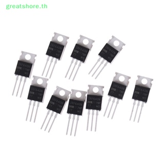 Greatshore มอสเฟตพาวเวอร์ IRF640 IRF640N 18A 200V TO-220 TH 10 ชิ้น