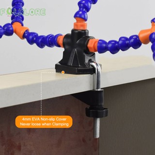 ❉ Folklore แว่นขยาย PCB 3X พร้อมไฟ LED ปรับได้ สําหรับอิเล็กทรอนิกส์