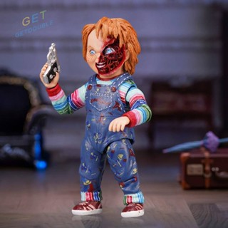 [Getdouble.th] ฟิกเกอร์ NECA Chucky ขยับได้ สําหรับตกแต่งบ้าน [Getdouble.th]