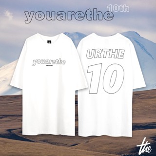  พิมพ์ลาย  เสื้อยืดครบรอบ 10 ปีรุ่น URTHE //10th