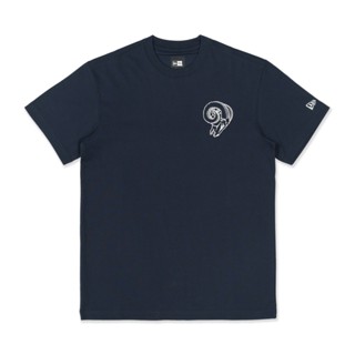 NEW ERA เสื้อรุ่น SHORT SLEEVE TEE NFL CLASSIC LOS ANGELES RAMS NAVY