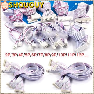 Shououy สายเคเบิลเชื่อมต่อ XH2.54 มม. 7P 8P 9P 10P 11P 12P ความยาวสาย 10 20 ซม. ปลั๊ก XH2.54 คุณภาพสูง 5 ชิ้น