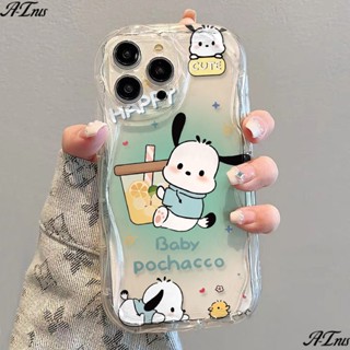 เคสป้องกันโทรศัพท์มือถือใส แบบนิ่ม ลายสุนัขพีช่า กันกระแทก สําหรับ Apple Iphone 14 xs Qu promax 13 xr1112 8p FL7✅ Jgk0