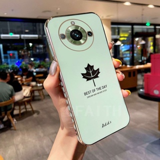 เคสมือถือ แบบนิ่ม ลายใบเมเปิ้ล สําหรับ Realme11 Realme 11 Pro 11 Pro+ 2023 Realme11Pro Plus