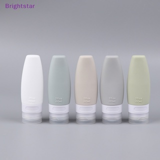 Brightstar ขวดซิลิโคนเปล่า 60 มล. สําหรับใส่โลชั่น เจลอาบน้ํา แชมพู