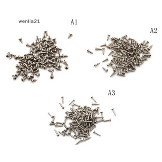 [wenlia21] สกรูเกลียว หัวกลม M2 100 ชิ้น