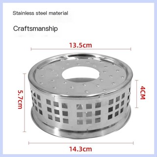 ชุดเตาแอลกอฮอล์ หม้อสเตนเลส แบบหนา สําหรับอุ่นเทียน