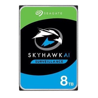 ฮาร์ดดิสก์ไดรฟ์ HDD Seagate Skyhawk 8TB สําหรับกล้องวงจรปิด