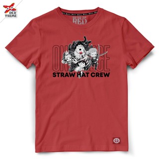 เสื้อวันพีซ Tees One Piece Film Red Straw Hat Crew