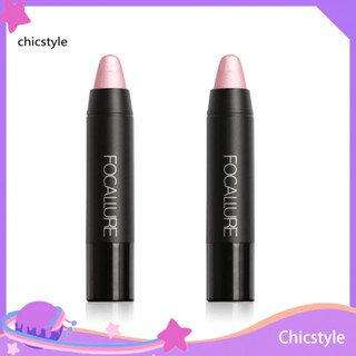 Chicstyle FOCALLURE ลิปสติก ลิปกลอส เนื้อแมตต์ กันน้ํา ติดทนนาน 2 ชิ้น