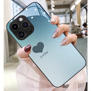 Dmy เคสกระจกนิรภัย สําหรับ iphone 13 pro max 14 pro 12 mini 11 XS max XR X 7 plus 6 6s 8