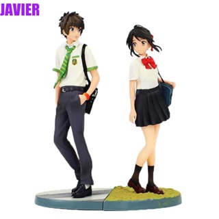 โมเดลฟิกเกอร์ PVC อนิเมะ Your Name Miyamizu Mitsuha ของเล่นสะสม สําหรับเด็ก