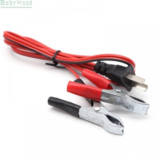 【Big Discounts】Gasoline Engine BatteryCharging Cable 1.5m 12V with Clip Battery Cable with Plug#BBHOOD