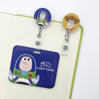 【ใหม่】เคสแข็ง พร้อมสายคล้อง สําหรับเก็บบัตรพนักงาน บัตรอาหารนักเรียน