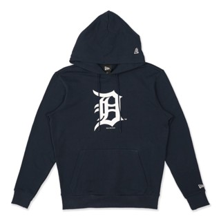 NEW ERA เสื้อรุ่น MLB ESSENTIAL DETRIOT TIGERS NAVY PULLOVER HOODIE