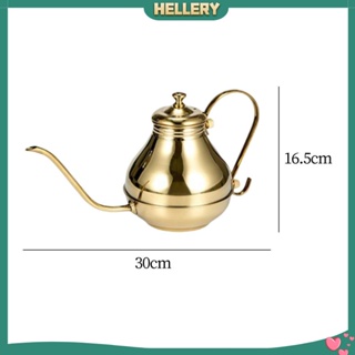 [HelleryTH] กาต้มน้ําดริปกาแฟ ชา สเตนเลส คอห่าน อเนกประสงค์ แบบพกพา 1.5 ลิตร สําหรับบ้าน ออฟฟิศ