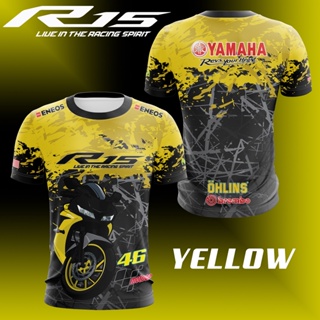 ใหม่ BAJU YAMAHA R15 5 สี / ขนาด XS-3XL