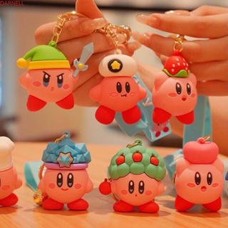 Darnell พวงกุญแจ จี้การ์ตูนอนิเมะ Kirby Star สร้างสรรค์ สําหรับแขวนกระเป๋านักเรียน