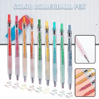 Retractable Gel Pens Fine Point 0.5mm Assorted Color Gel Marker For Journaling