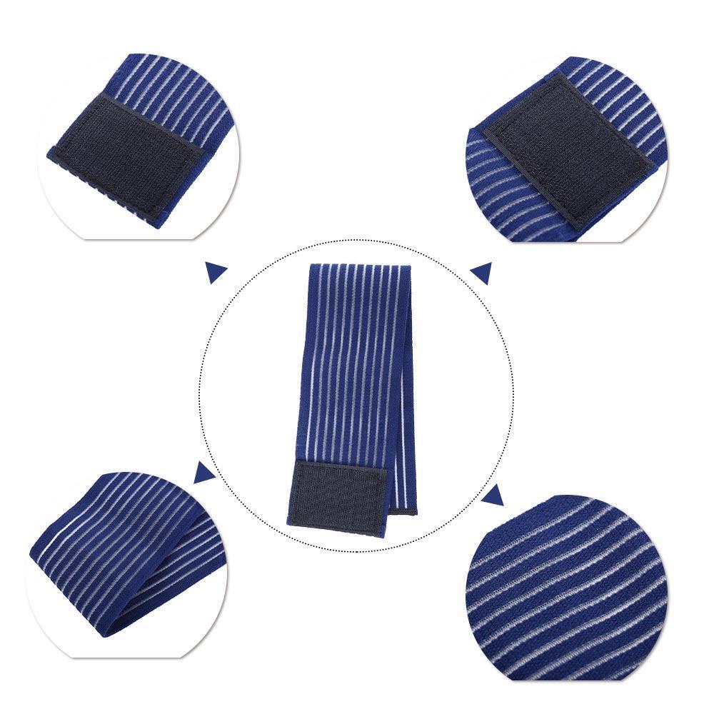 Aiqinf Wraps support Protector กีฬา Gym บาสเกตบอลกายภาพเทปข้อเท้าข้อมือเข่าน่องขาข้อเท้ารั้งสนับสนุน - รูปที่ 5