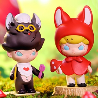 【ของแท้】popmart Dimoo fairy tale series ของขวัญเด็กผู้หญิงตุ๊กตาของเล่นโรงรถชุดแอคชั่นฟิกเกอร์เซอร์ไพรส์กล่องของเล่นแฟชั่นสร้างสรรค์คอลเลกชันวันเกิดและวันหยุดของขวัญ