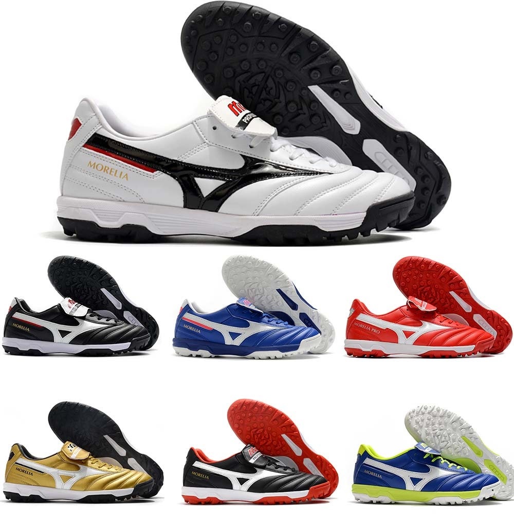 รองเท้าฟุตบอล Society Mizuno2023 Morelia Classic Room TF เสื้อฟุตบอลผู้ชาย 39-45