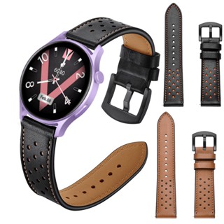 สายนาฬิกาข้อมือหนัง พรีเมี่ยม แบบเปลี่ยน สําหรับ Kieslect Lora 2 Lady smartwatch