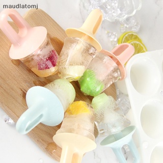 Maud ถาดแม่พิมพ์พลาสติก 6 หลุม สําหรับทําไอศกรีม น้ําแข็ง DIY 1 ชิ้น EN