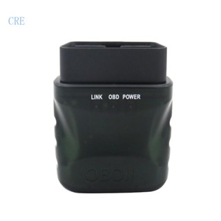 Cre เครื่องสแกนเนอร์ OBD2 ELM-327 2 1 OBD 2 เชื่อมต่อบลูทูธ สําหรับรถยนต์