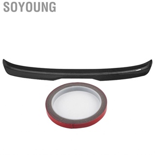 Soyoung Rear Roof Spoiler  Carbon Fiber Look for Maxton Style Automotive Body Parts Fit MK7/MK7.5 R 2013‑2020