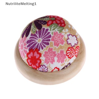 [NutriliteMelting1] หมอนเข็ม ฐานไม้ สําหรับเย็บผ้า งานฝีมือ [TH]