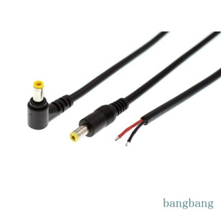 Bang 5525 สายเคเบิลพิกเทล DC ตัวผู้ 18AWG พร้อมตัวเชื่อมต่อ 5 5 มม. X 2 5 มม.