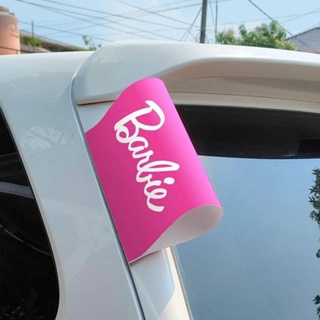 Automobile Sticker Bumper Stickers Paper Barbie Doll Cartoon Cute Bumper Stickers Sewn-in Label Creative Car Tail Door Sticker Sewn-in Label Sticker lego stickers car stickers decals  car decoration