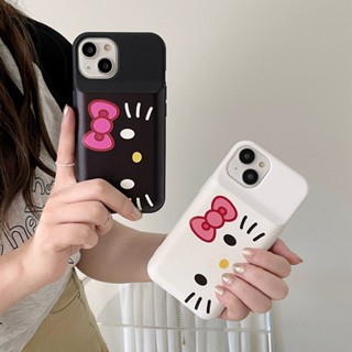 เคสโทรศัพท์มือถือ TPU นิ่ม กันกระแทก ลายการ์ตูนเฮลโลคิตตี้น่ารัก สําหรับ iPhone 14 Pro Max 13 12 11