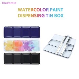 Thevantin ถาดเหล็กเปล่า 24 ช่อง สําหรับจัดเก็บพาเลทสี