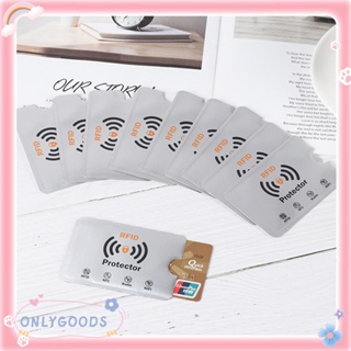 Only ปลอกป้องกันการ์ด Rfid กันขโมย 10 ชิ้น