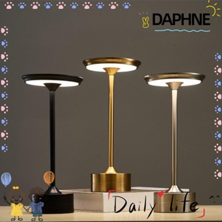 Daphne โคมไฟตั้งโต๊ะ LED โมเดิร์นบาร์ ไร้สาย USB ชาร์จไฟได้