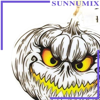 [Sunnimix] โคมไฟ LED รูปประตูสยองขวัญ น่ากลัว สําหรับแขวนตกแต่งปาร์ตี้ฮาโลวีน บ้าน ระเบียง ในบ้าน นอกบ้าน