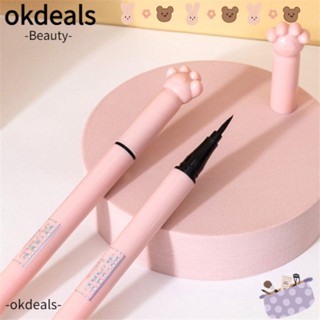 OKDEALS อายไลเนอร์ แบบน้ํา กันน้ํา ไม่เลอะง่าย