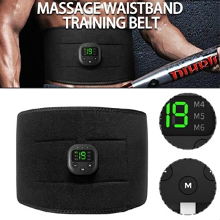 New EMS Abdominal Muscle Toning Trainer Electric Stimulator Fitness Belt Tool