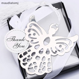 Maud ขายดี ที่คั่นหนังสือ ริบบิ้น พู่ สเตนเลส สีเงิน ANGEL EN