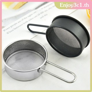 Fine Mesh Flour Sifters Hand-held Stainless Steel Flour Sieve Strainer Sifters LIFE09