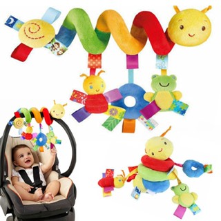 New Baby Crib Cot Pram Hanging Rattle Spiral Stroller &amp; Car Seat Pushchair Toy