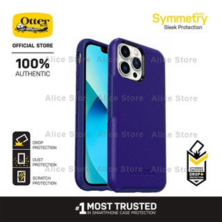 Otterbox Symmetry Series เคสโทรศัพท์มือถือ กันกระแทก สีน้ําเงินกรมท่า สําหรับ iPhone 14 Pro Max 14 Pro 14 14 Mini